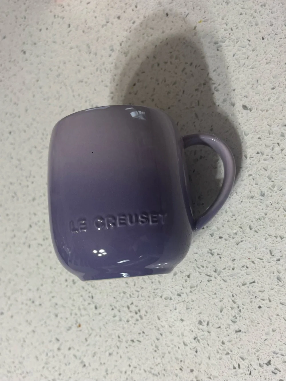 Le Creuset Lavender Ceramic Mug with Cream Interior